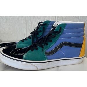 Vans Sk8 Hi Color Block High Top Skate Shoes Men's Size 12